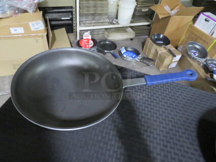 One NEW Sysco 10 Inch Powercoat Saute Pan With Gator Grip Handle. #5167689