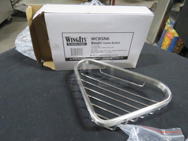 One NEW Wing Its Corner Basket In A Satin Finish. #WCBSN6 - Image 1 of 2