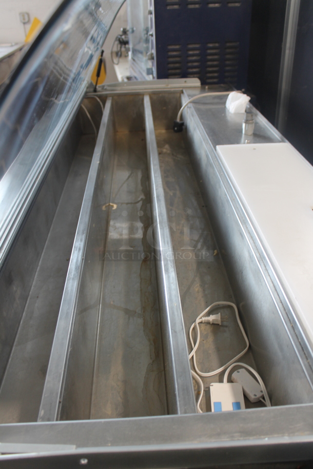 Duke SUB-CP-TC74 M Stainless Steel Commercial Subway Sandwich Make Line w/ Front Panels. 120 Volts, 1 Phase.  - Image 6 of 10