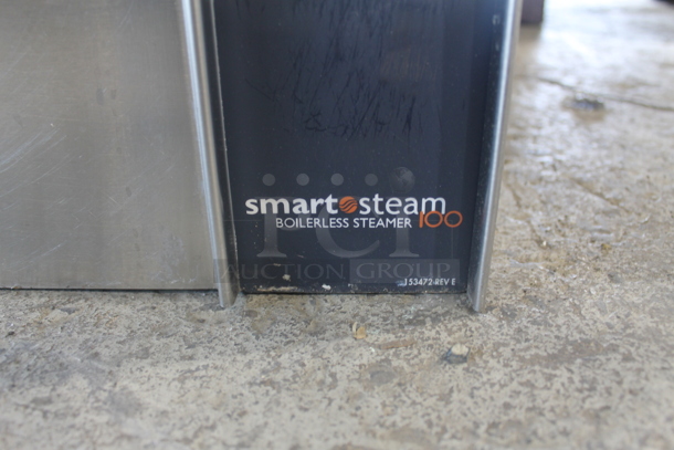 Groen Commercial Stainless Steel Countertop Smart Steam Boilerless Gas Steamer With Steel Pan Racks. 480 Volt 3 Phase - Image 6 of 9