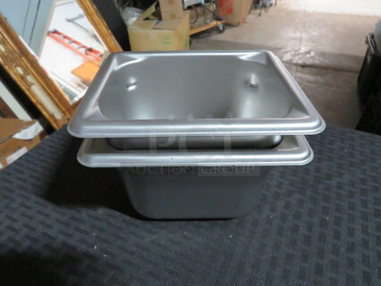 NEW Vollrath 1/8 Size 4 Inch Deep Stainless Steel Food Pan. 4XBID