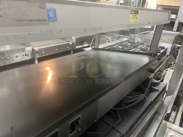 Working! Hatco GRSDS-41 41 inch Self Service Countertop Heated Display Shelf - (1) Shelf, 120v NSF Tested and Working! - Image 5 of 9