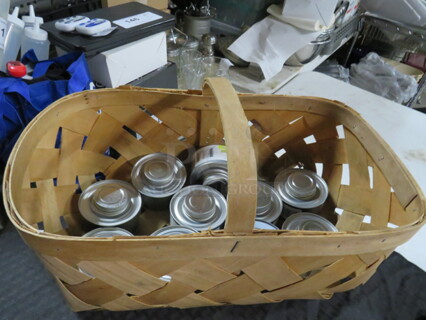 One Basket Full Of Chafer Fuel.