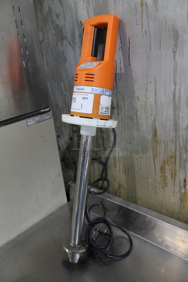 Dynamic MX91 Stainless Steel Commercial Immersion Blender. 120 Volts, 1 Phase. Tested and Does Not Power On - Image 3 of 6