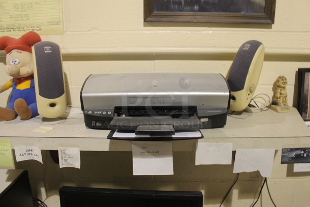 ALL ONE MONEY! Lot of Desk w/ Contents Including Computer, Printer, Phone and Chair. BUYER MUST REMOVE. - Image 4 of 6