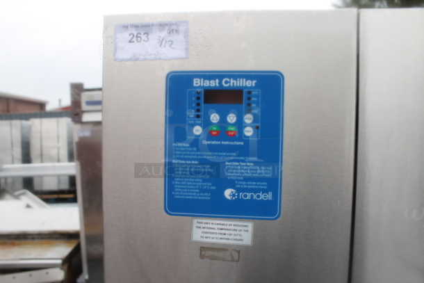 2017 Randell BC-18 Stainless Steel Commercial Blast Chiller. 115/230 Volts, 1 Phase. - Image 3 of 5
