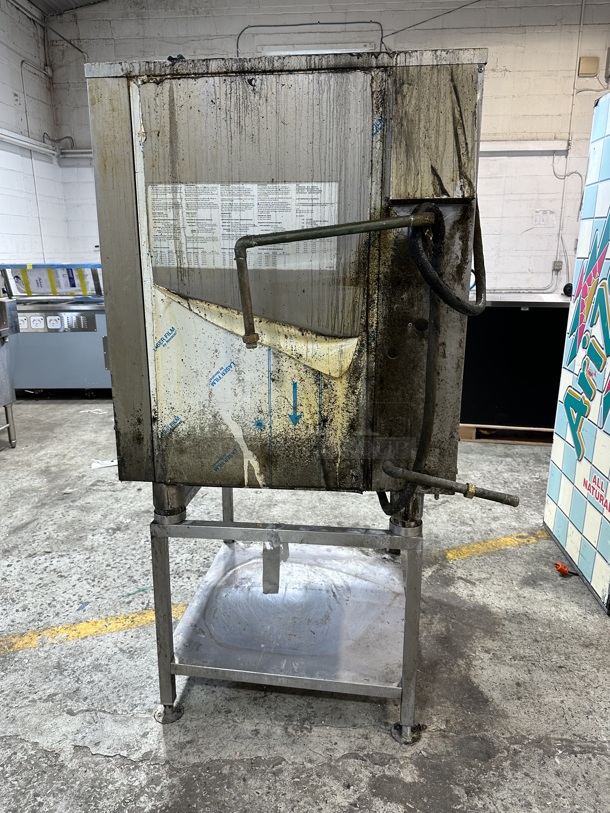 2016 Alto Shaam CTP10-10E Stainless Steel Commercial Electric Powered Combi Convection Oven on Stand. 208-240 Volts, 3 Phase. - Image 8 of 8