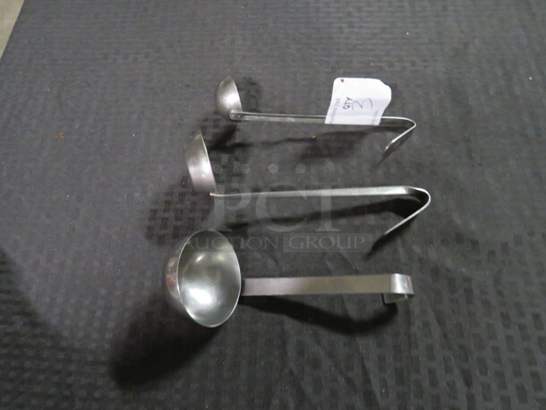 Assorted SS Ladle. 3XBID