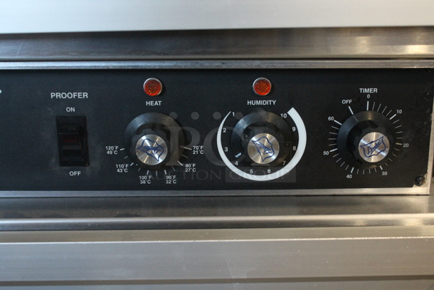 Duke AHPO-6/18 Stainless Steel Commercial Electric Powered Oven Proofer on Commercial Casters. 240 Volts, 3 Phase. - Image 3 of 6