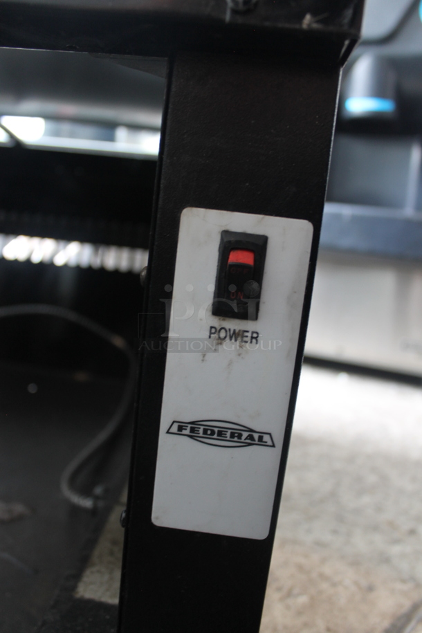 Federal CGD5948 Metal Commercial Floor Style Dry Display Case Merchandiser. 120 Volts, 1 Phase - Image 6 of 7