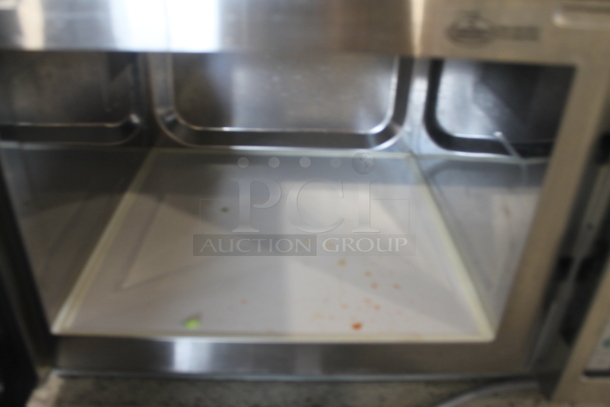 2013 Amana RCS10TS Commercial Stainless Steel Electric Microwave. 120V.  - Image 4 of 5