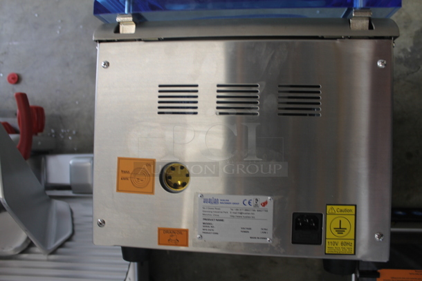BRAND NEW SCRATCH AND DENT! 2022 Hualian HVC-260T/1A Stainless Steel Commercial Countertop Vacuum Sealer. 120 Volts, 1 Phase. Tested and Working! - Image 6 of 7