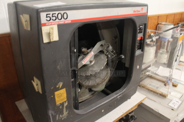Red Devil 5500-C4 Gray Metal High Speed Paint Mixer and Table. 115 Volts, 1 Phase. - Image 2 of 6