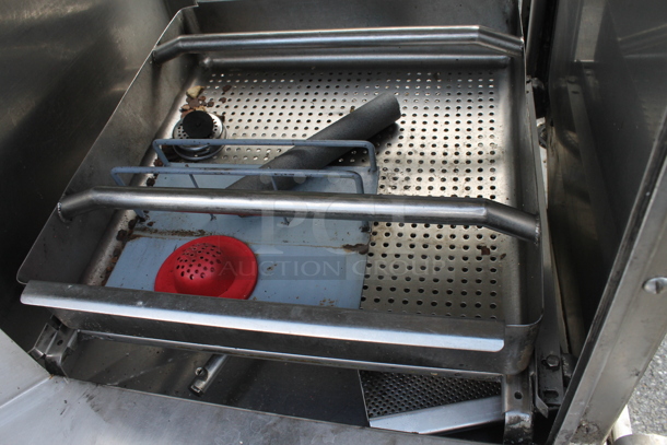 American Dish Service ADS AF-3D-S Stainless Steel Commercial Straight Pass Through Dishwasher w/ Left Side Clean Side Dishwasher Table and Right Side Dirty Side Dishwasher Table. 120 Volts, 1 Phase. - Image 3 of 11