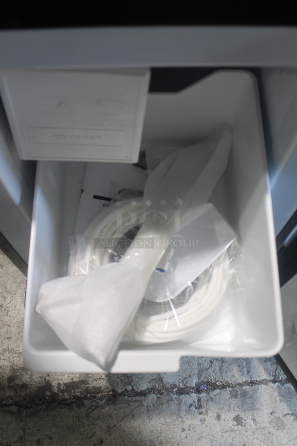 BRAND NEW SCRATCH AND DENT! Whynter UIM-155 Commercial Stainless Steel Single Door Built-In Ice Maker Black. 115V. Tested and Working!  - Image 5 of 6