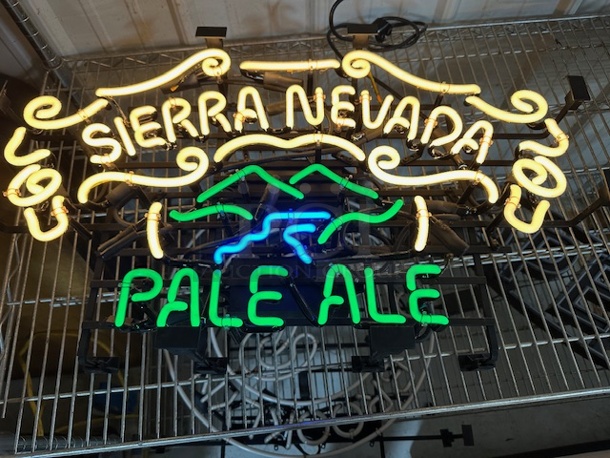 One WORKING Sierra Nevada Pale Ale NEON Sign.