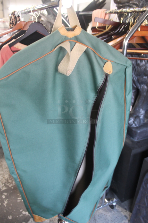 ALL ONE MONEY! Lot of Various Designer Clothes Including Dress and Jackets on Metal Clothing Rack! - Image 3 of 12