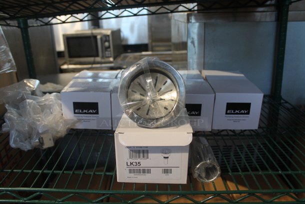ALL ONE MONEY! Tier Lot of 9 BRAND NEW! Elkay LK35 Sink Drains - Image 6 of 12
