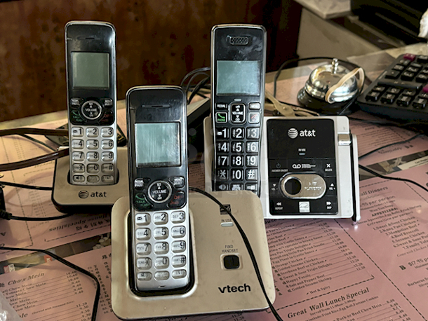 (3) Cordless Telephones. 3x Your Bid.  - Image 1 of 1