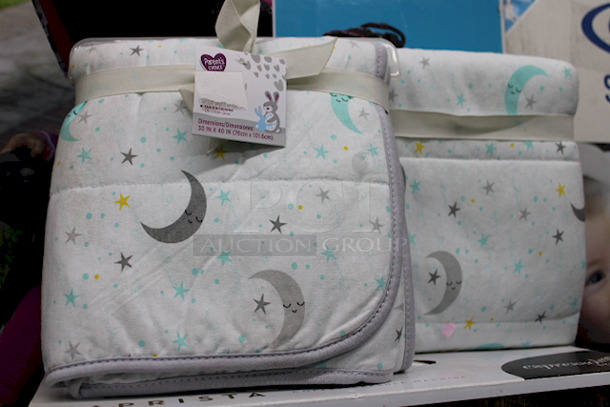 ALL FOR ONE MONEY! (1) Create and Learn 18 Piece Children's Tool Set, (1) Kid Connection Take-Apart Car Engine and Racetrack Car Vehicle Playset (37 Pieces), (1) Halo Rise Above Scooter Combo - Green - Including 1 Scooter, 1 Scooter Helmet, 2 Elbow Pads & 2 Knee Pads! Designed for Riders 5+ Up To 220lbs - Unisex, (3) Pampers Splashers Diapers (18 Pack), (2) Parent’s Choice 30”x40” Baby Blankets, Bananafish Studio Girl Moments Muslin Blanket, (1) Tranquility Temperature Balancing 12lb Weighted Blanket, (1) Baby Blankets (2pk), (1) Black & Decker Power N' Play Workbench - Play Toy Workshop for Kids with working Miter Saw includes 50 Realistic Toy Tools and Accessories &  (1) Bright Starts* 10410-WW
Door Jumper - Image 9 of 11