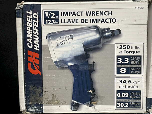 ALL BRAND NEW POWER & HAND TOOLS!! [2] Hitachi 1/2” 13mm 18v Cordless Driver Drills W/ Hard Carry Case, [4] Kobalt Pro90 Ratchet 138pc Mechanic Tool Sets With Hard Case, [3] Campbell Hausfeld 1/2” Impact Wrenches, [1] Campbell Hausfeld 1/2” Impact Wrench Quick Start Kit, [2] Craftsman Screwdrivers (5/16 Slotted & P3 Phillips), [1] ¼” Driver Adapters, [5] ¼” Drive x 3” Drive Extensions, [1] ¼” Dive x 6” Drive Extension, [2] 3/8” Drive Extensions, [1] ¼” Drive T25 Driver Socket!  - Image 5 of 11