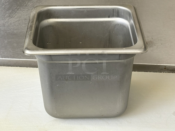 HIGH QUALITY! 1/6 Pans, 6" Deep. 8x Your Bid - Image 4 of 8