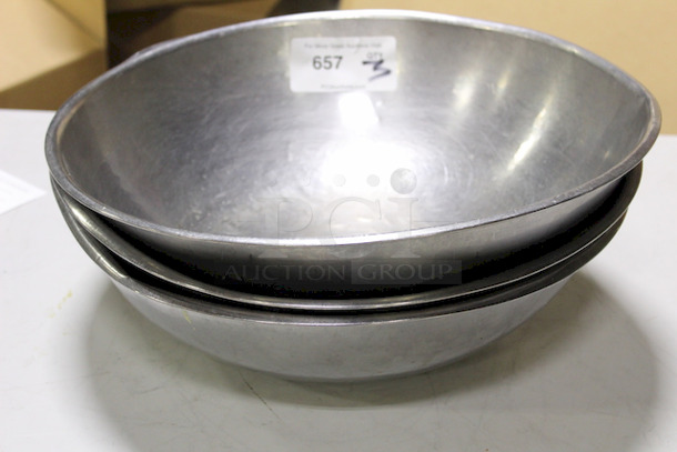Stainless Steel Mixing Bowl, 18-1/2" x 3". 3x Your Bid. - Image 1 of 3