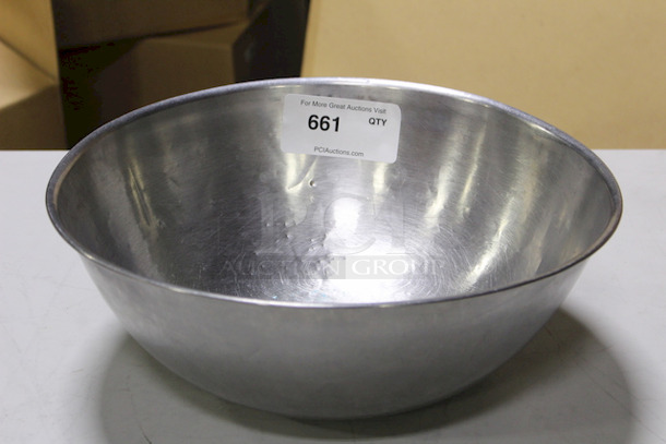 GRADUATED! Stainless Steel Mixing Bowl, 16x6 - Image 1 of 3