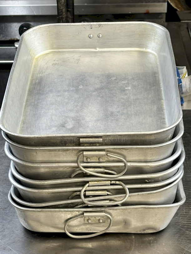 2-1/2" Deep Braising Pans. 18x12x2-1/2 7x Your Bid - Image 3 of 5