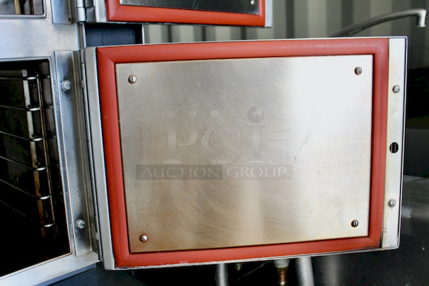 PERFECT CONDITION! Groen HY-6SM-24 HYPERSTEAM PRESSURELESS STEAMER (6) Pan Convection Steamer - Cabinet, Direct Steam. 24x35x58 120 V/60 Hz/1 ph - Image 5 of 7