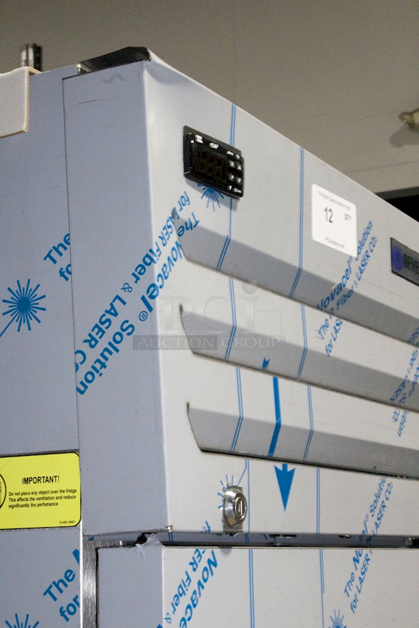 Brand NEW SCRATCH & DENT Beverage Air TMF1HC-1S 26" One Section Reach In Freezer, (1) Solid Door, 115v S/N: G22-000204. TESTED. WORKS. Fan sounds like it's rubbing on something.  - Image 6 of 8