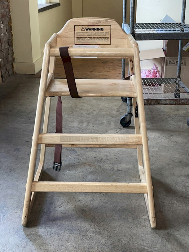 Gessner Global Wooden Highchair 
 - Image 2 of 5