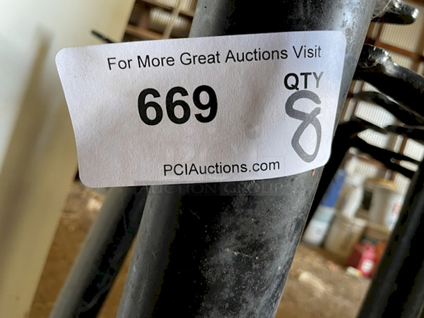 NICE! Cast Iron Table Stands. 8x Your Bid - Image 3 of 3