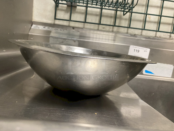 ALL FOR ONE! Stainless Steel Mixing Bowl, 1/6 Pan and Misc. Smallware. 