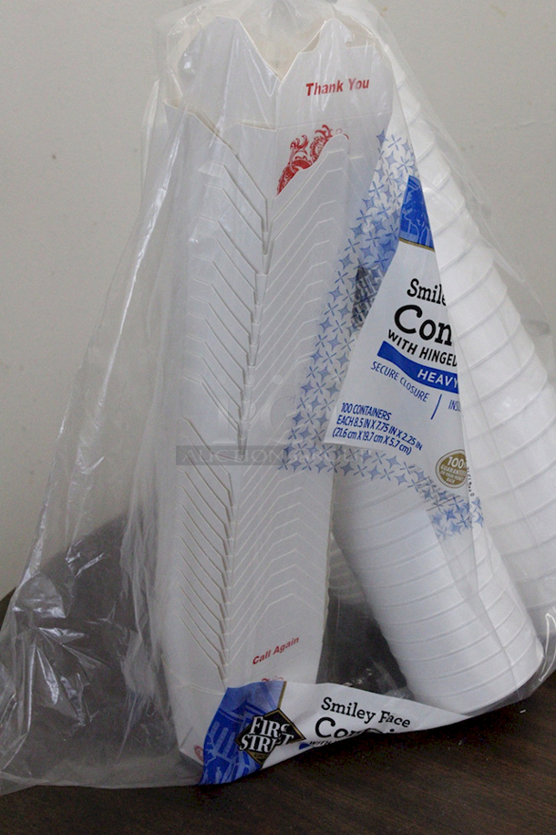 To Go Food Containers, Foam Cups and Microwavable Cartons.  - Image 2 of 3