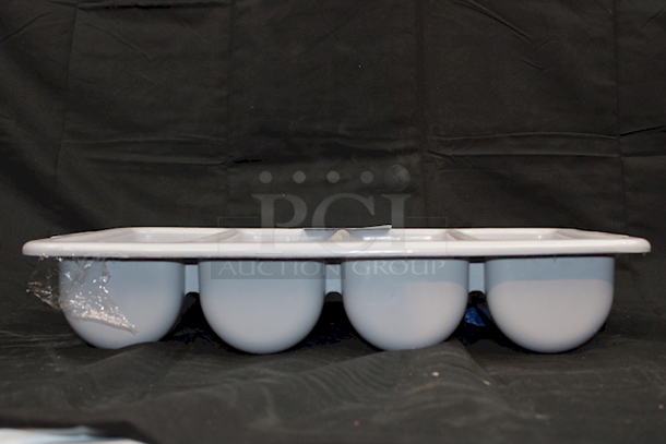 SWEET!! Set Of 3 Flatware Holder, Cutlery Bins (Gray) 3x. Your Bid

 - Image 2 of 3