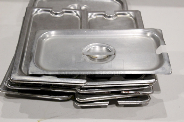 Stainless Steel 1/3 Pan Covers, Slotted.
12-1/2x6-3/4
11x Your Bid
 - Image 3 of 3