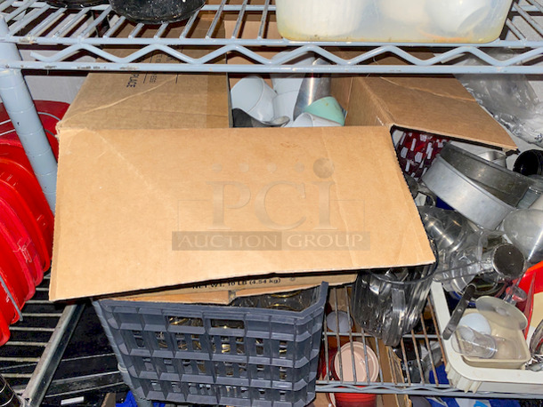 SWEET! Entire Rack Full Of Various Sizes and Style of Cups and Pitchers, Rack Not Included.  - Image 4 of 6