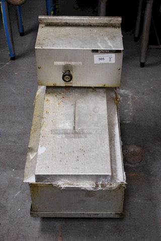 SUPER CLEAN! Filter Corp LS-2 Vacuum Filter Machine For Frying Oil. 115 Volt, 6.2 Amperes, 60-Cycle Motor