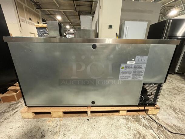 Dukers - DBB72-M3, Commercial 3-Door Back Bar and Beverage Cooler (Solid Doors) - Image 4 of 5