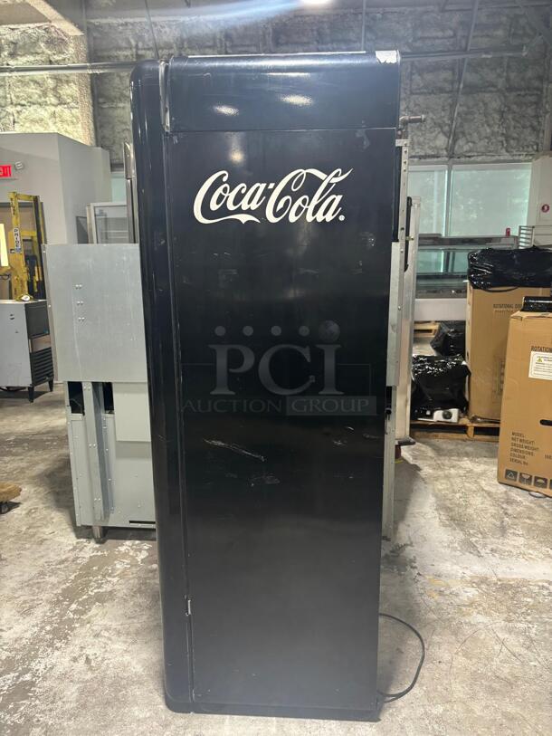 Frigoglass 1 Door Retro Style CocaCola Refrigerator! All Black Model
 - Image 2 of 4