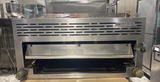 Imperial Range ISB-36NG 36" Natural Gas Infrared Countertop Salamander Broiler

