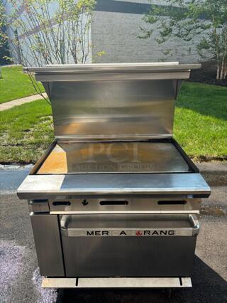 American Range 36" Gas Range w/ Full Griddle & Standard Oven, Natural Gas
