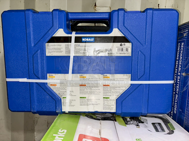 Kobalt 138-Piece Standard (SAE) and Metric Combination Polished Chrome Mechanics Tool Set with Hard Case - Image 4 of 5