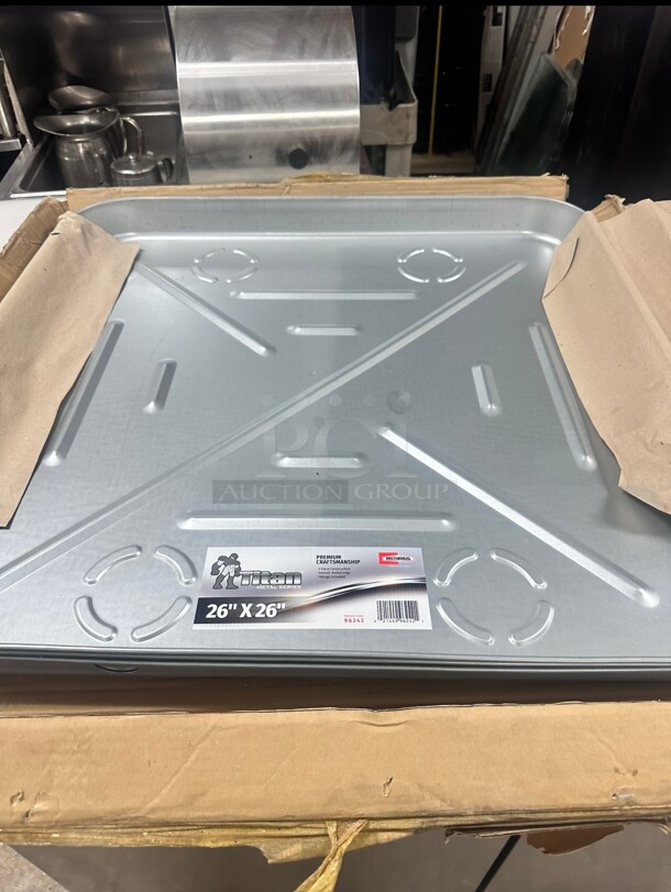 New Rectorseal 26-in x 26-in Titan Condensate Drain Pan, Metal  - Image 2 of 6