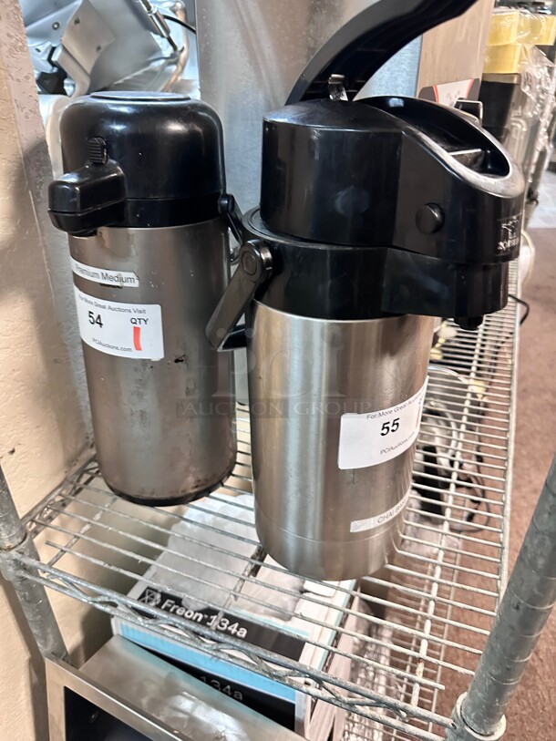 Commercial  3.8 Liter Stainless Steel Lined Airpot with Lever NSF - Image 2 of 2