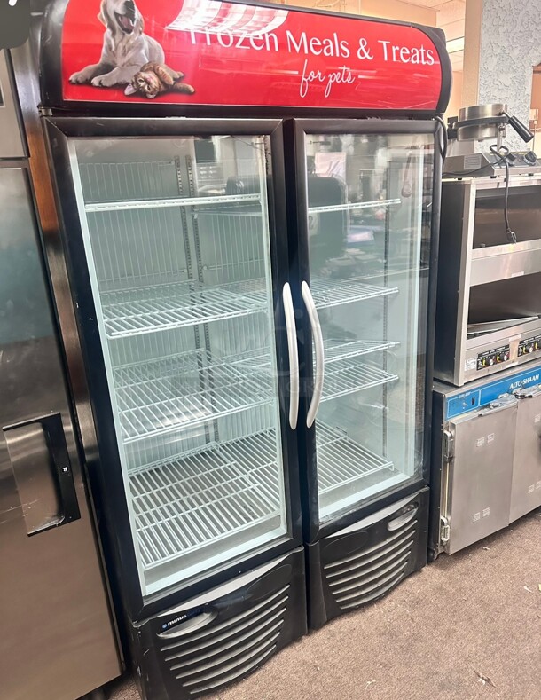 Late Model Minus Forty Model 43-UDGF, (SN 279212) Double Glass Door Freezer 220 Volt Working - Image 9 of 9