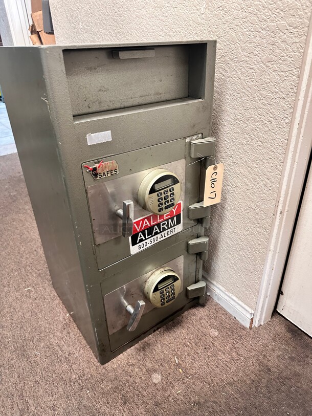 Blue Air BSD2EE Bull Safe Depository Safe Digital Lock System Two Compartment 'No Code' - Image 4 of 8