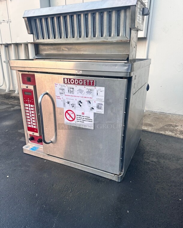Blodgett CTBR BASE Single Half Size Electric Convection Oven - 5.6kW, 208v/1ph Working - Image 3 of 7
