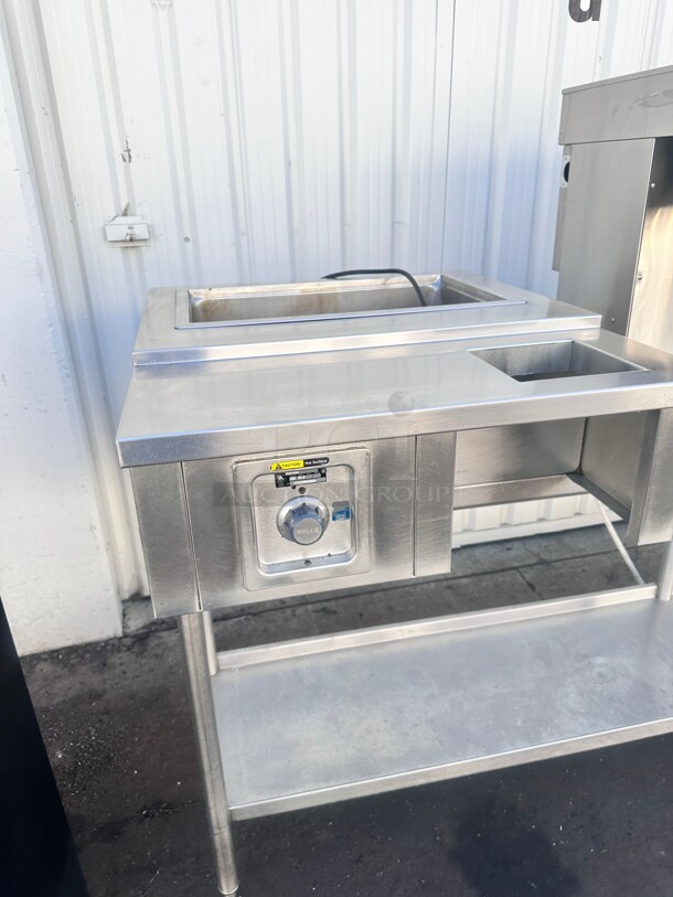 Wells MOD-100D Counter Top Hot Food Well w/ (1) Full Size Pan Capacity, 120 Volt Working - Image 1 of 10